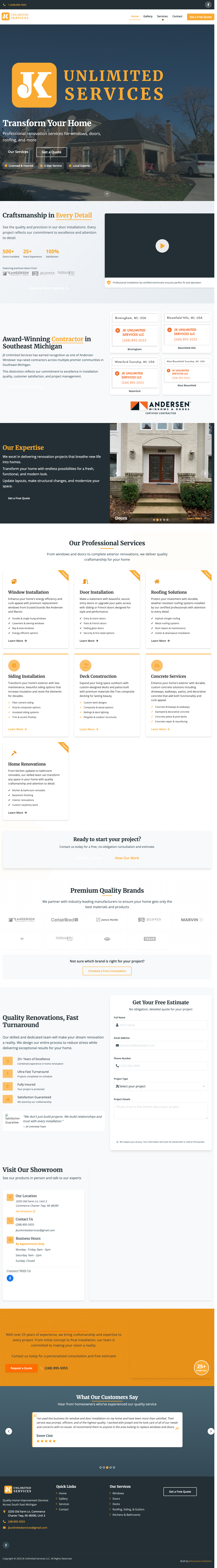Upgraded homepage