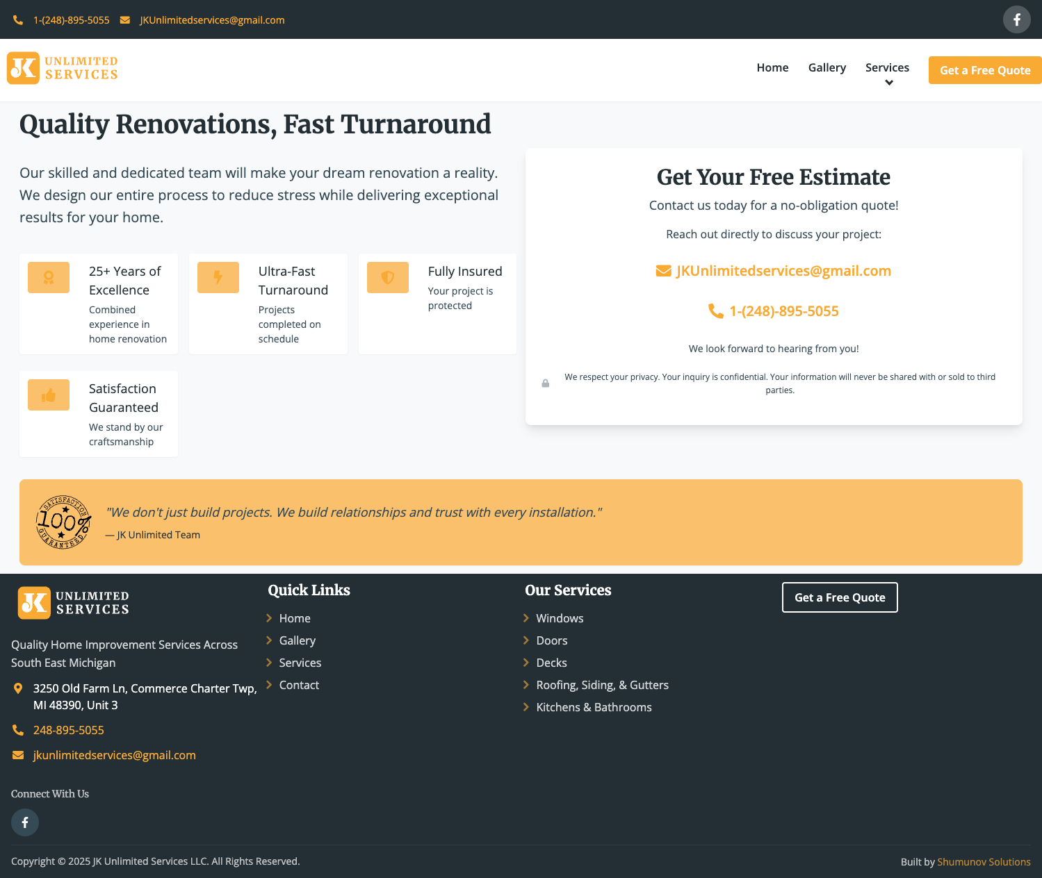 Contact flow redesign
