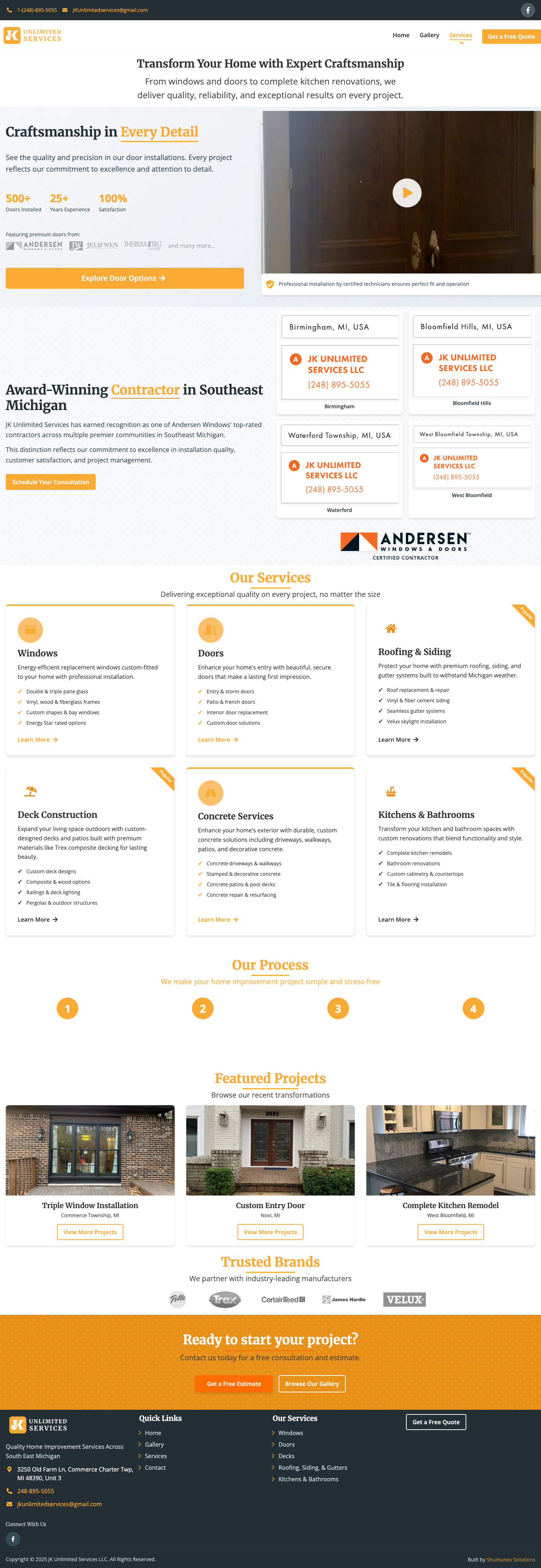 New services storytelling